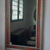 Specchio rettangolare decorato