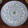 Piatto ceramica siciliano Caltagirone