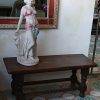 Tavolino Basso Vintage in Legno Massello Merlin Design Industriale Made in Italy