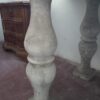Gambe tavolo rattangolare vintage top in marmo policromo