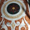 Top marmo decorato