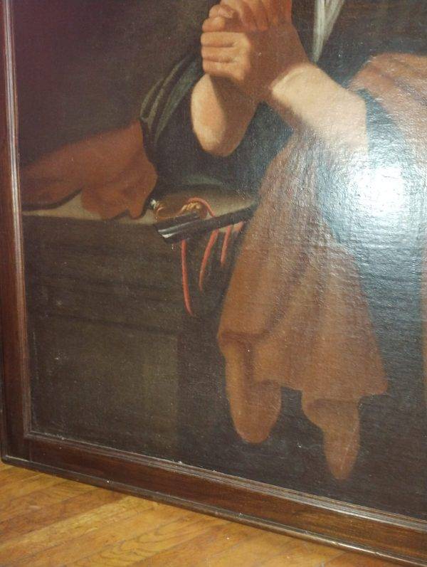 Pentimento di San Pietro – Olio su Tela