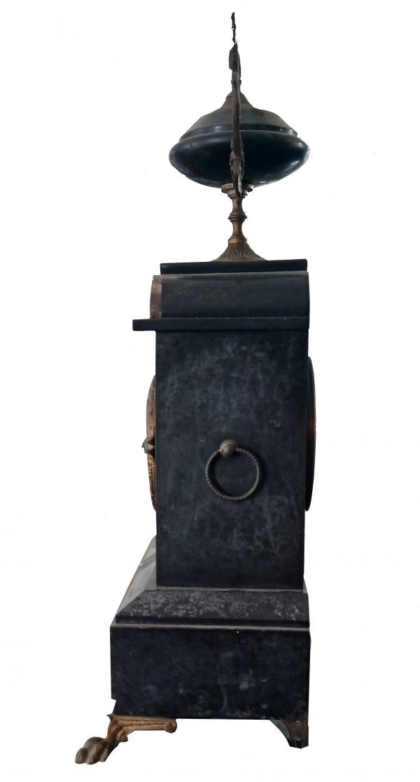 Laterale orologio in marmo