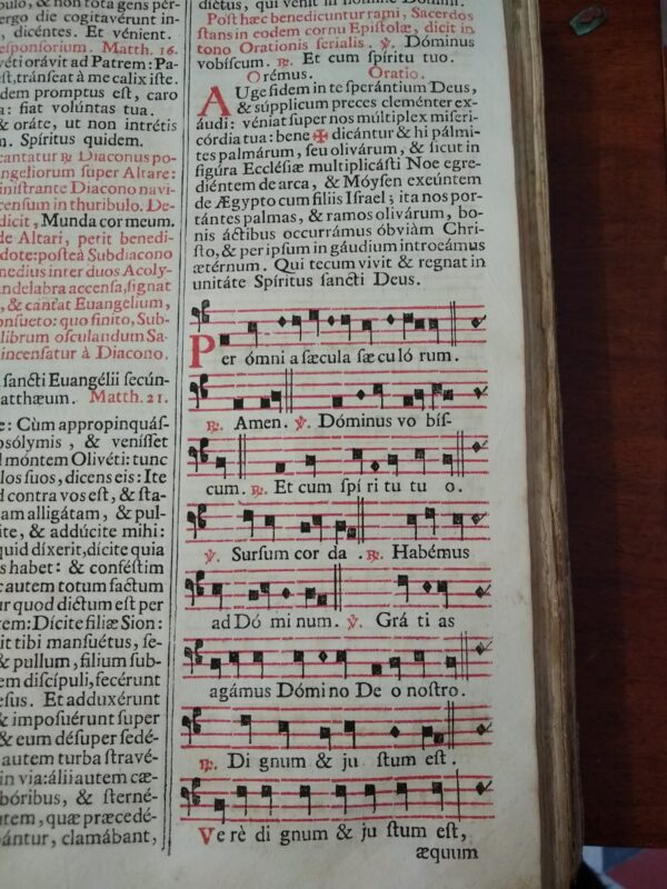 Libro messale antichissimo Verona