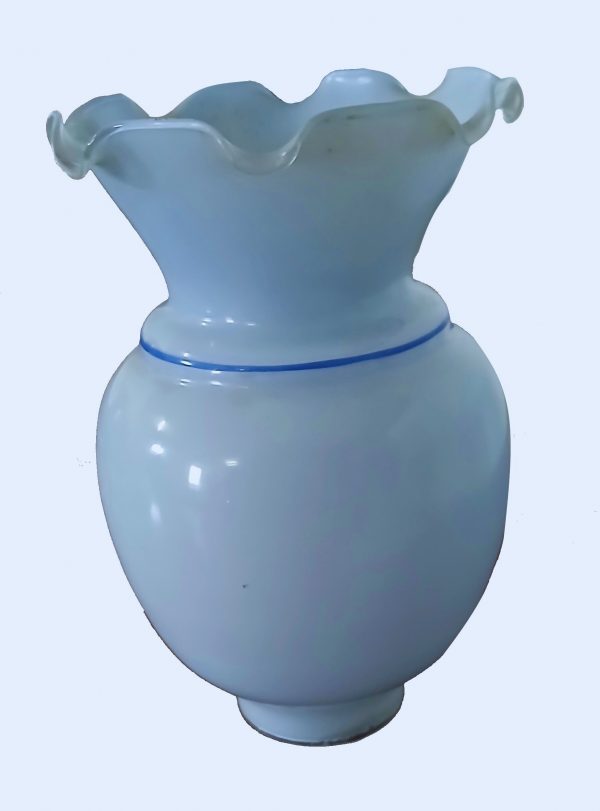 Parte superiore vetro azzurro