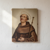 Quadro olio su tela dipinto religioso San Giacomo della Marca