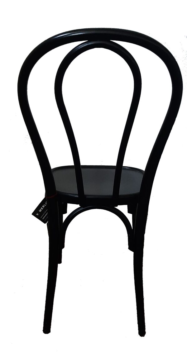 Schienale sedia vintage nera