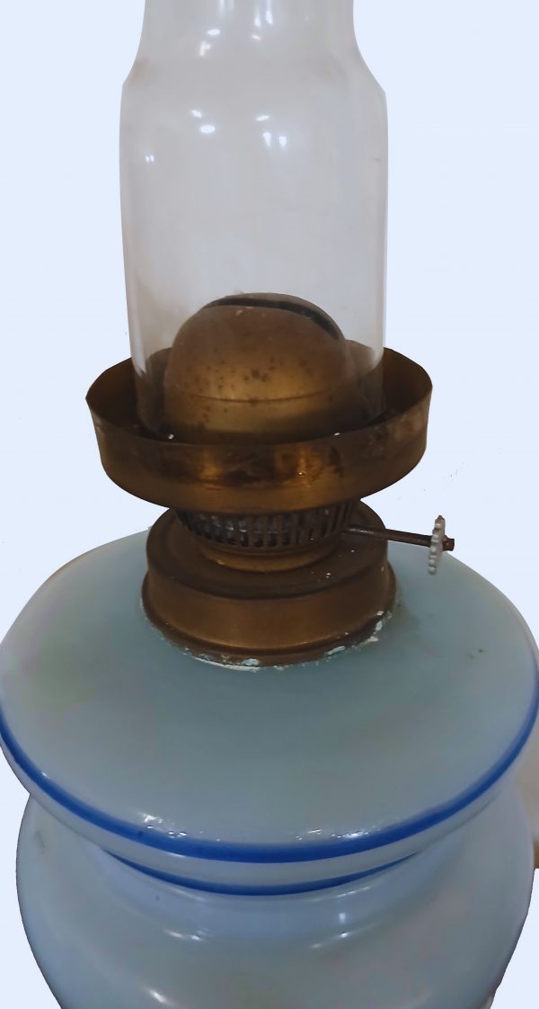 Vetro opaline lampada Napoleone