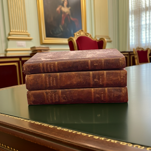 Volumi antichi "Istituzioni di medicina pratica"