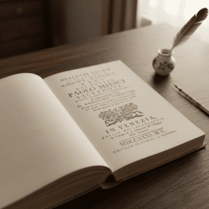 Libro antico 1700