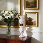 Lampada vetro bianco opaline antica vintage