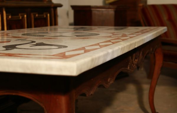 marble top